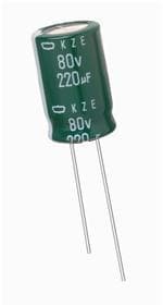 10) Aluminum Electrolytic Capacitors - Leaded 100uF 100 Volts 20%